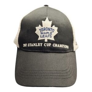 NHL Toronto Maple Leafs 1967 Stanley Cup Champions Bud Light Trucker Hat Mens